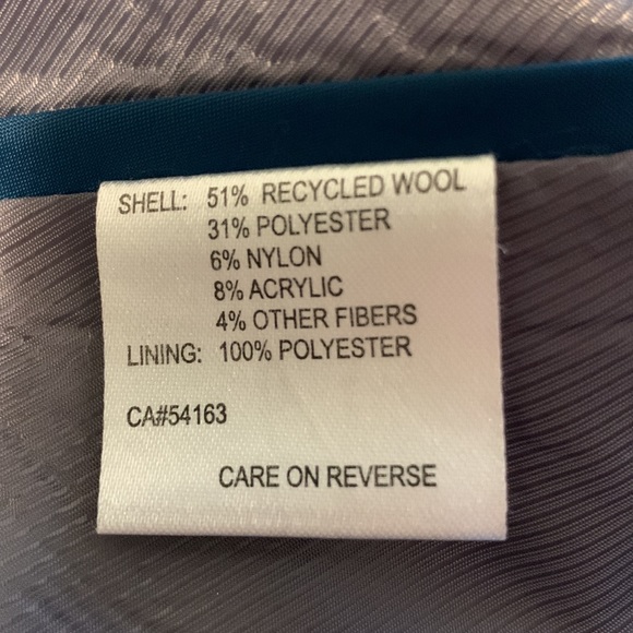 Calvin Klein Wool Peacoat - Picture 6 of 11